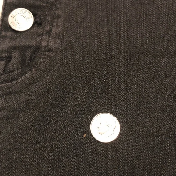 Madewell 10" High-Rise Yoke Detail Button Front Roadtripper Jeans - Picture 7 of 15